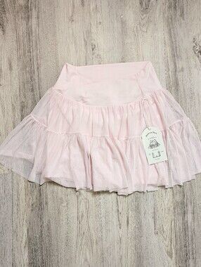 New Blogilates Tier Ballerina Pink Athletic Skort